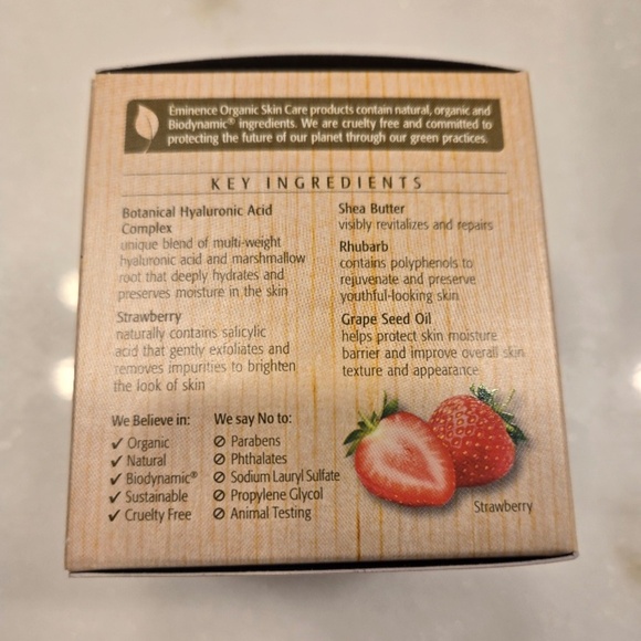 BNWT Eminence Strawberry Rhubarb Masque - Picture 4 of 6